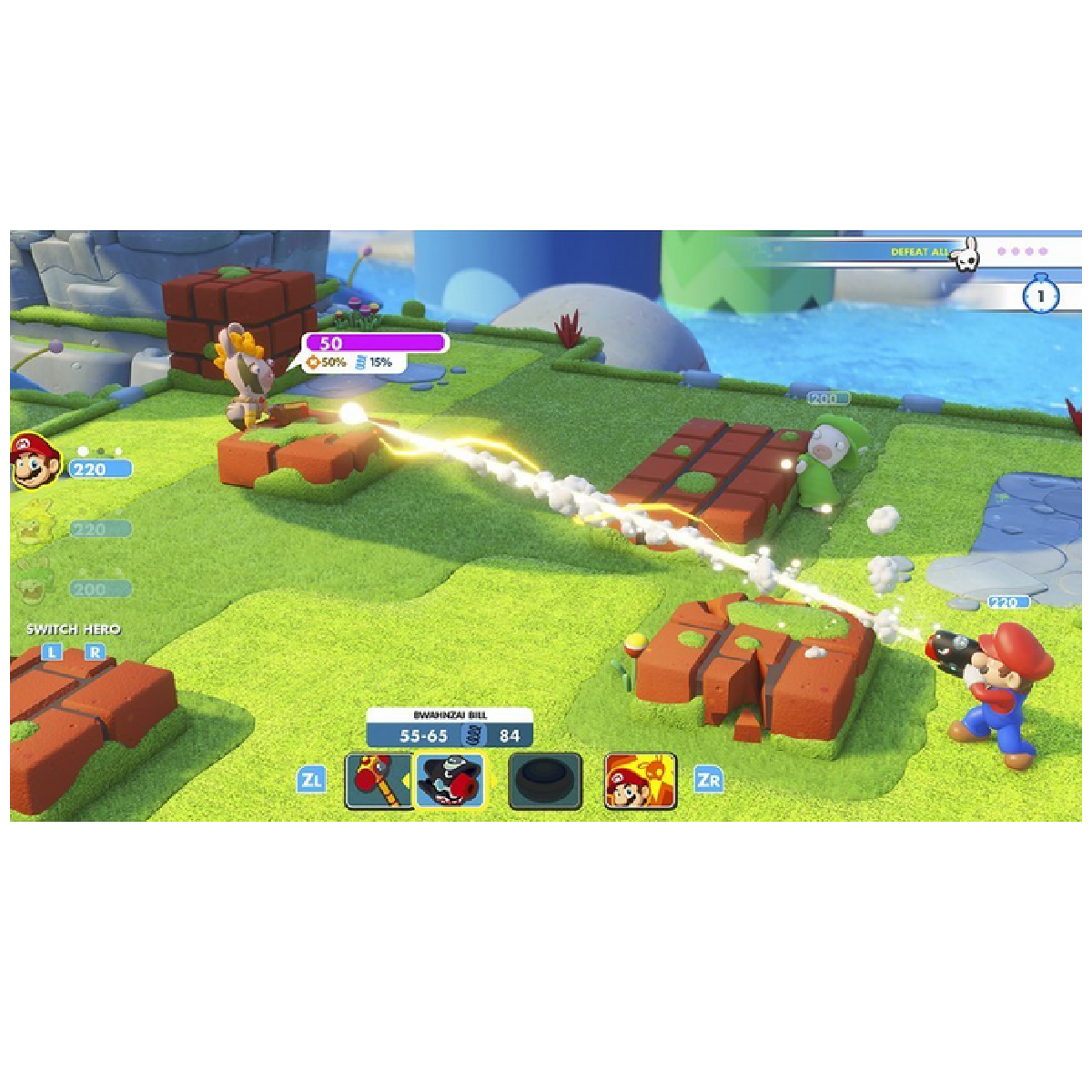 Mario + Rabbids: Kingdom Battle - Nintendo Switch - Standard Edition