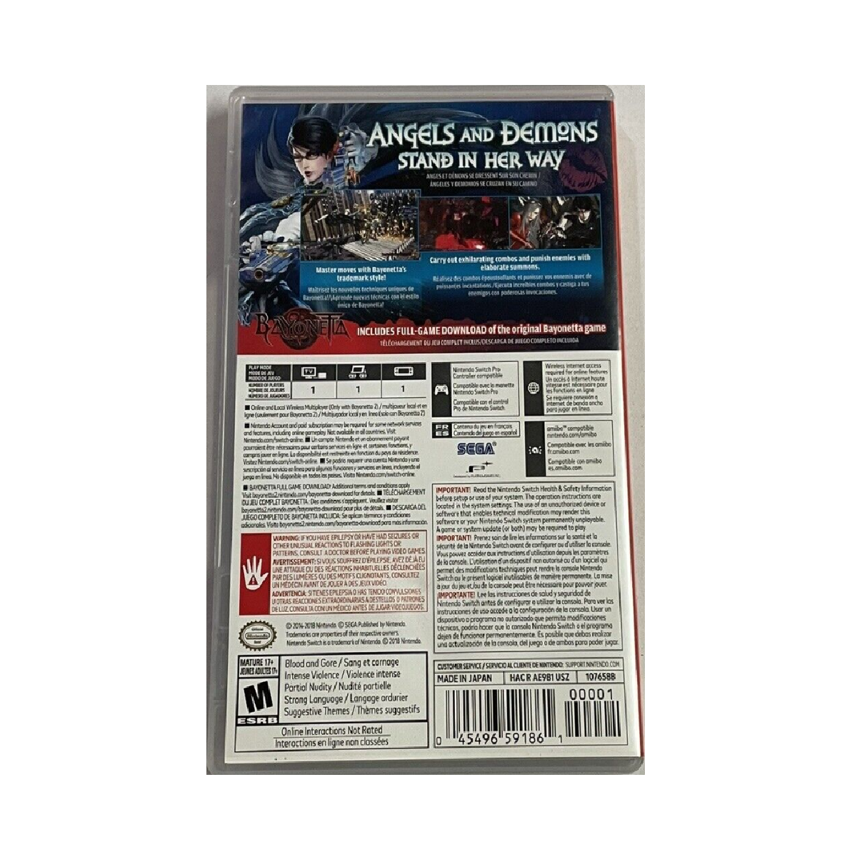 Bayonetta 2 + 1 Digital - Nintendo Switch