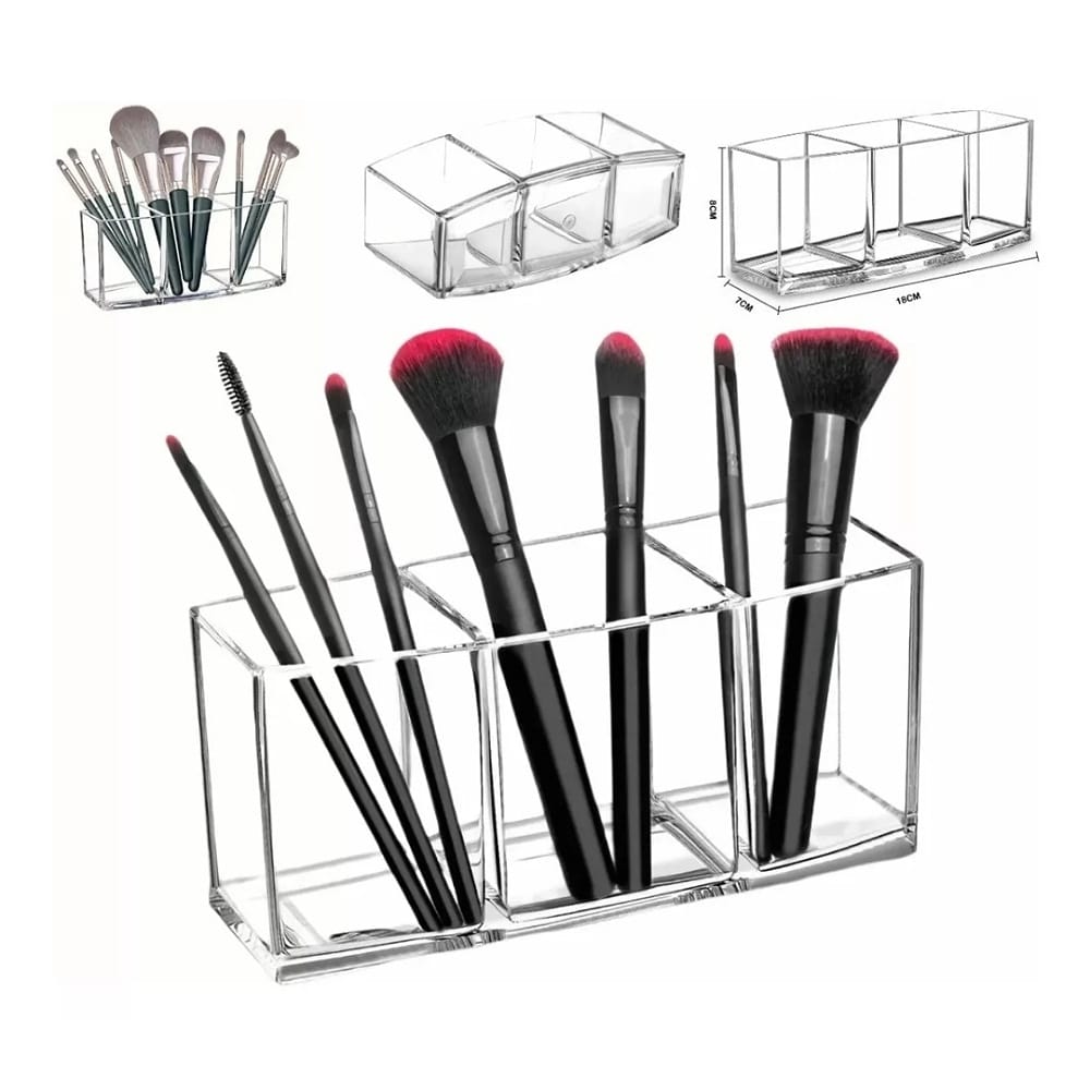 Organizadores Brocha De Maquillaje Tocador Caja Almacenamiento