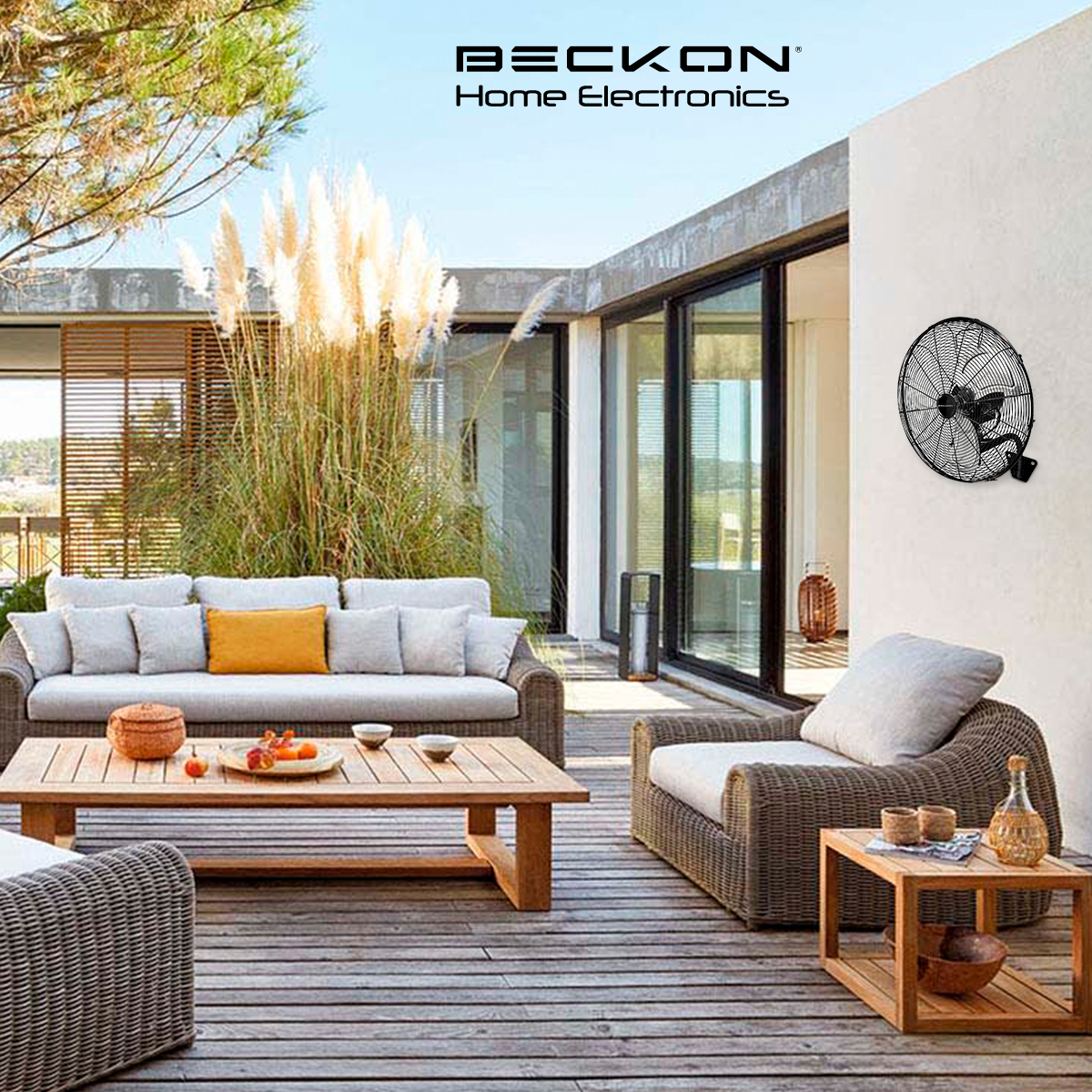 Ventilador Industrial De Pedestal Pared 2 En 1 Uso Rudo jardín exteriores Bodega Centro De Trabajo Comercio Eventos Beckon.