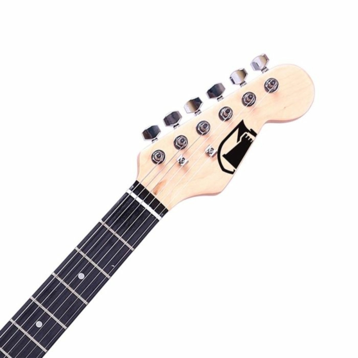 GUITARRA ELÉCTRICA KAISER KGE-3902 STRATOCASTER 6 CUERDAS DE 39" CAFÉ/NEGRO ENDY4