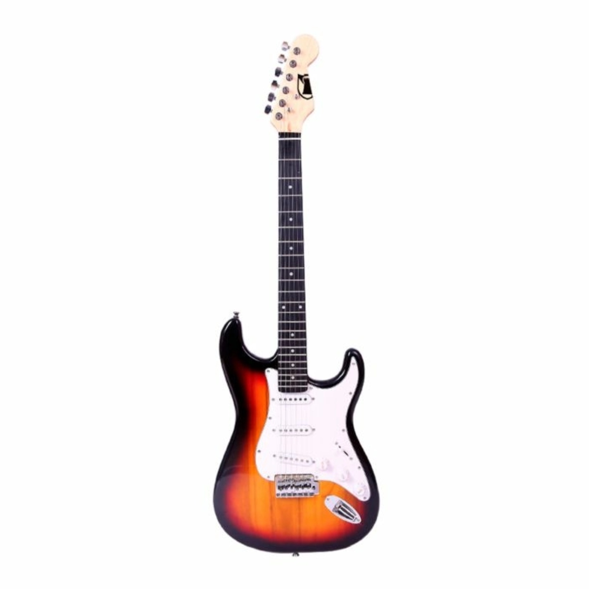GUITARRA ELÉCTRICA KAISER KGE-3902 STRATOCASTER 6 CUERDAS DE 39" CAFÉ/NEGRO ENDY4