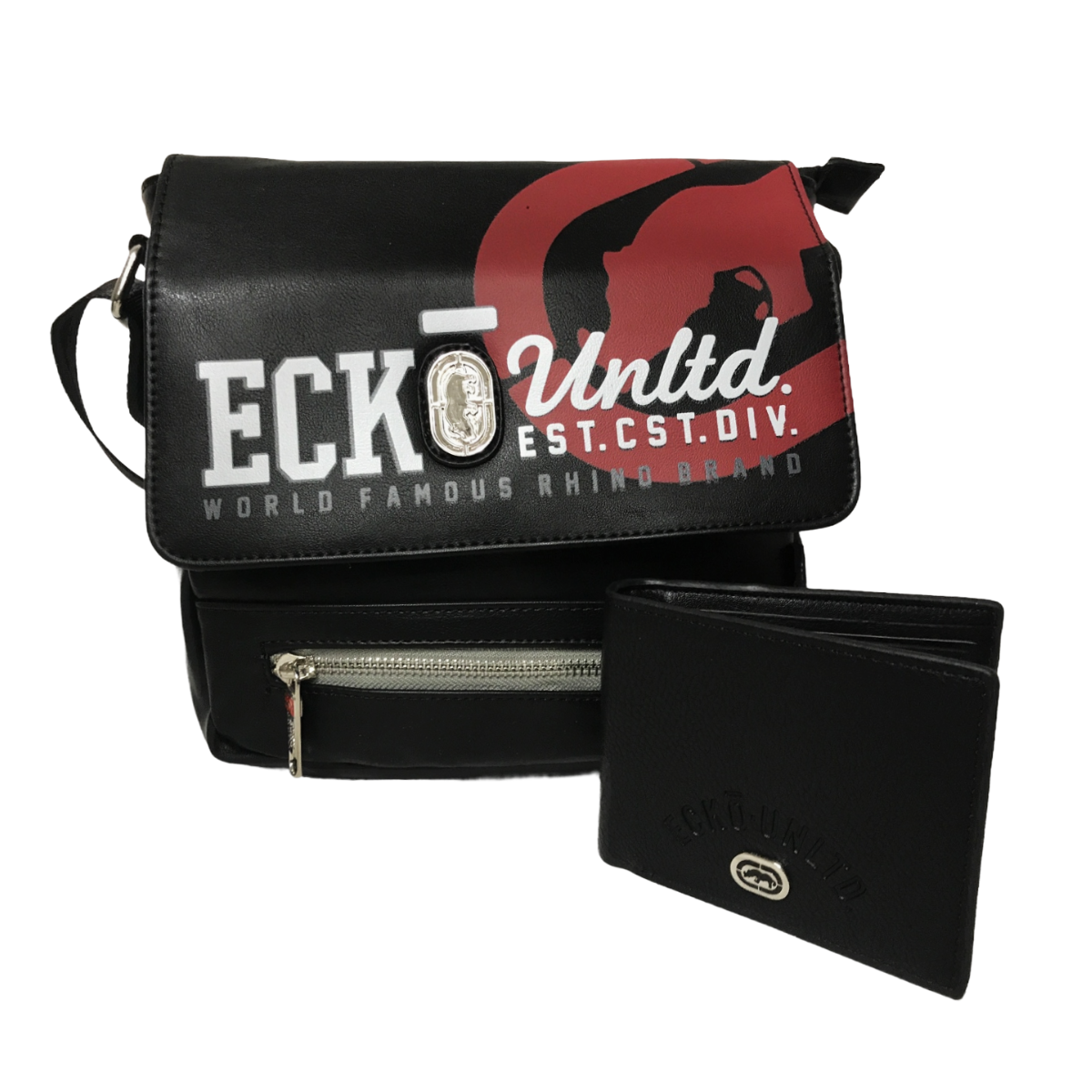 Kit Ecko Portafolio Y Cartera 2 Pzs.