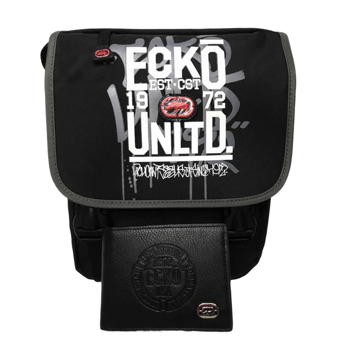 Kit Ecko Portafolio Y Cartera 2 Pzs.