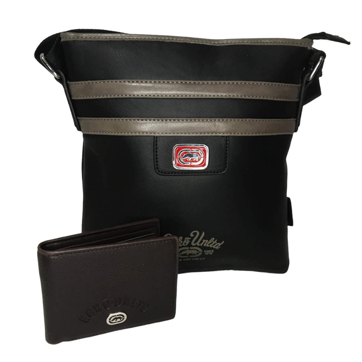 Kit Ecko Portafolio Y Cartera 2 Pzs.