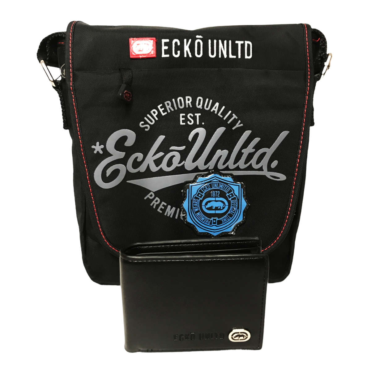 Kit Ecko Portafolio Y Cartera 2 Pzs.