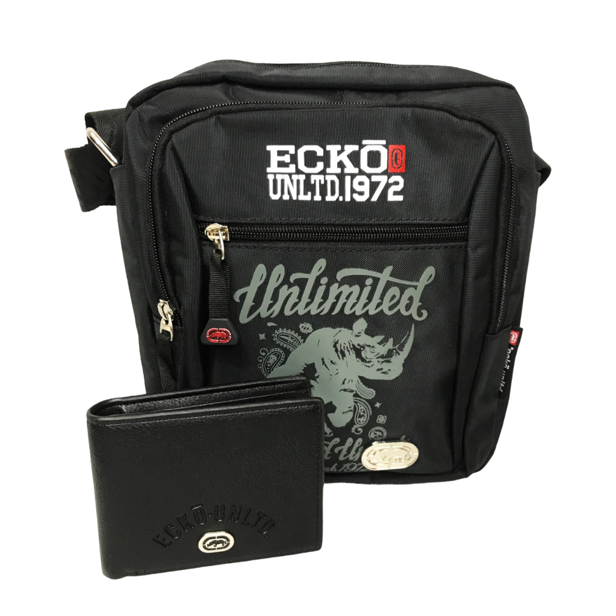 Kit Ecko Portafolio Y Cartera 2 Pzs.