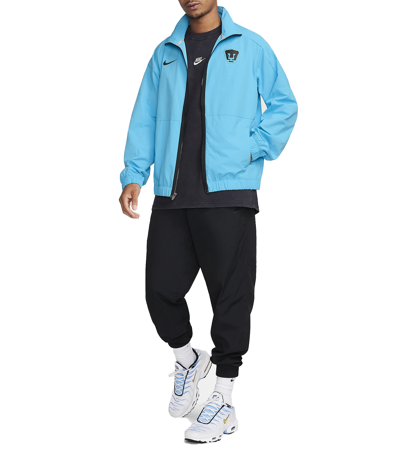 Chamarra Nike Revival Pumas UNAM Alberca - Aqua .