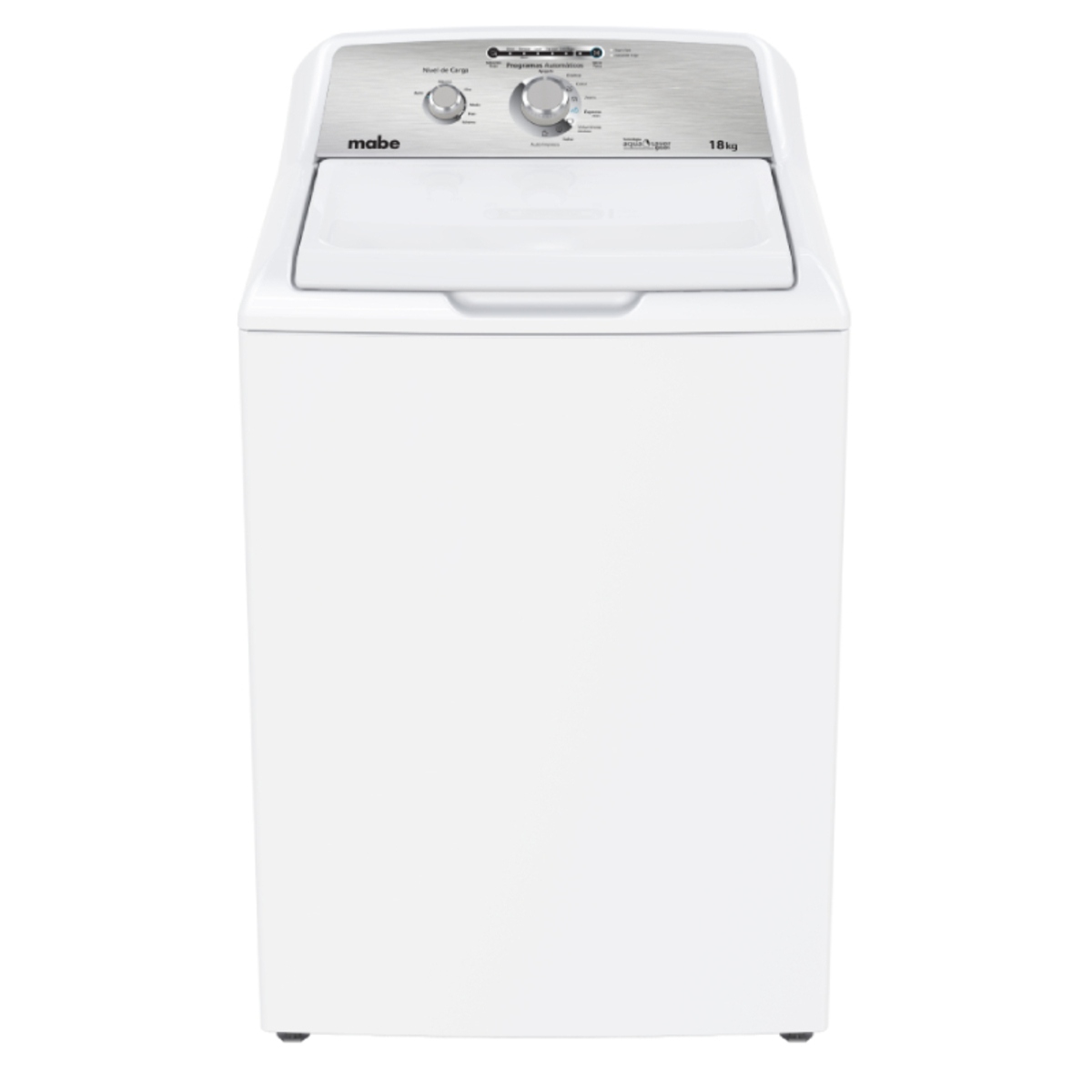 LAVADORA AUTOMATICA MABE LMA78112CBAB 18KG AQUA SAVER GREEN BLANCA ORTY