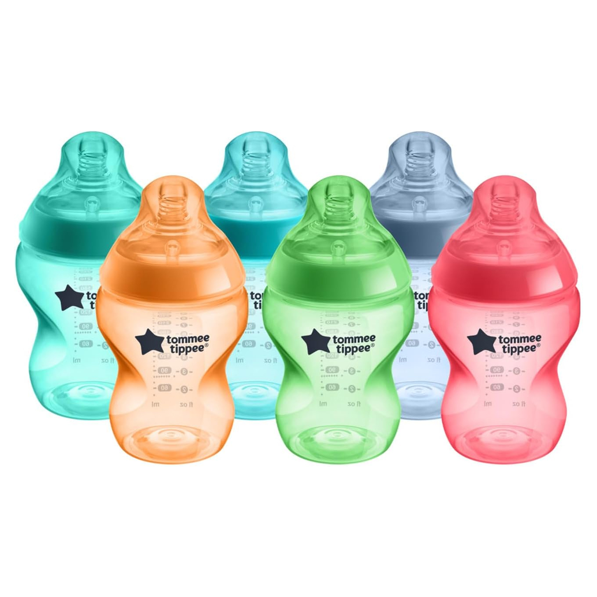 Biberón Tommee Tippee Fiesta 9oz 6pz