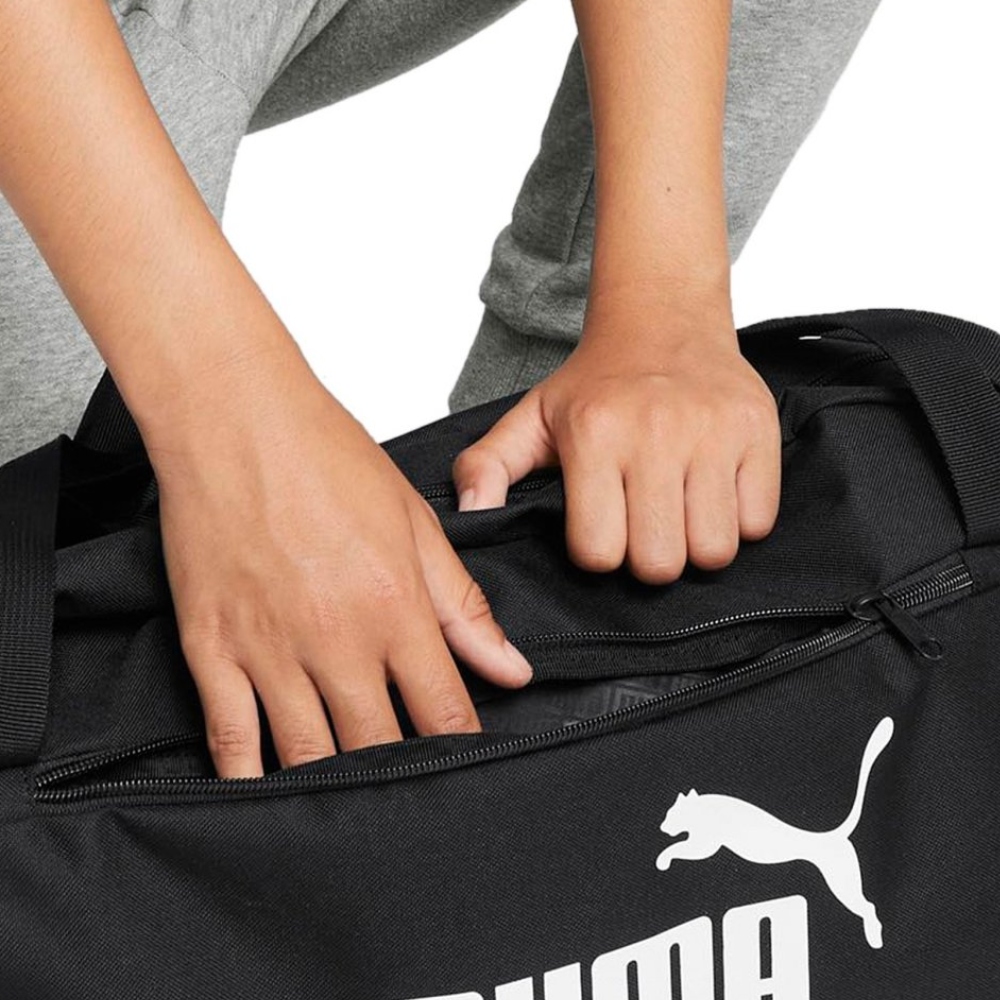 Maleta Deportiva Puma Phase Sports Bag Negra Unisex 079949 01.