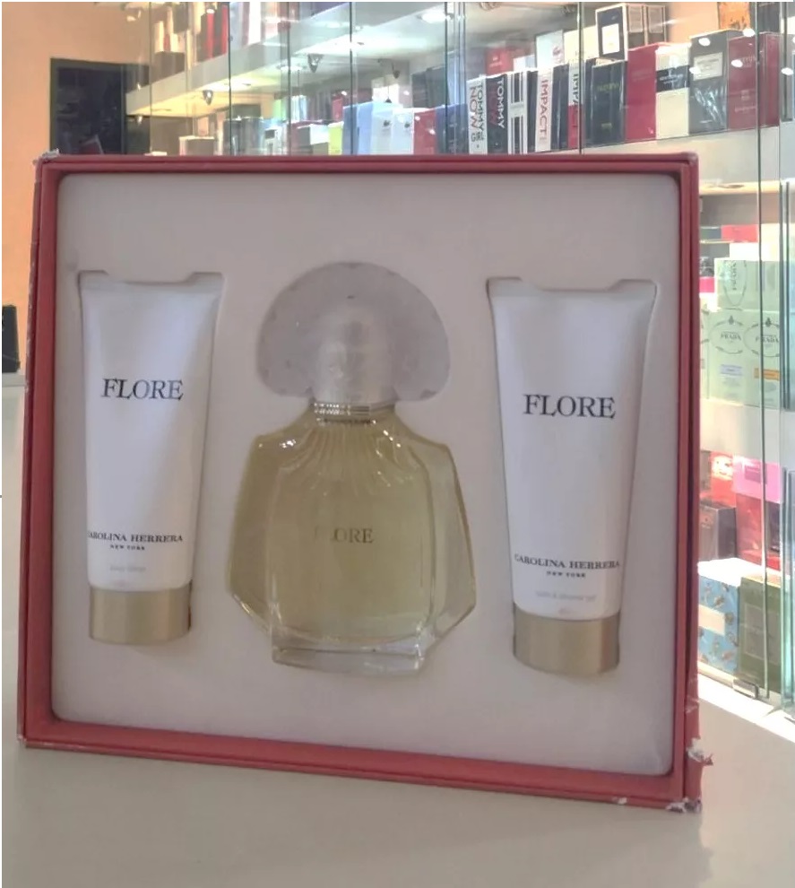 Set Dama Carolina Herrera Flore EDP 3 piezas 