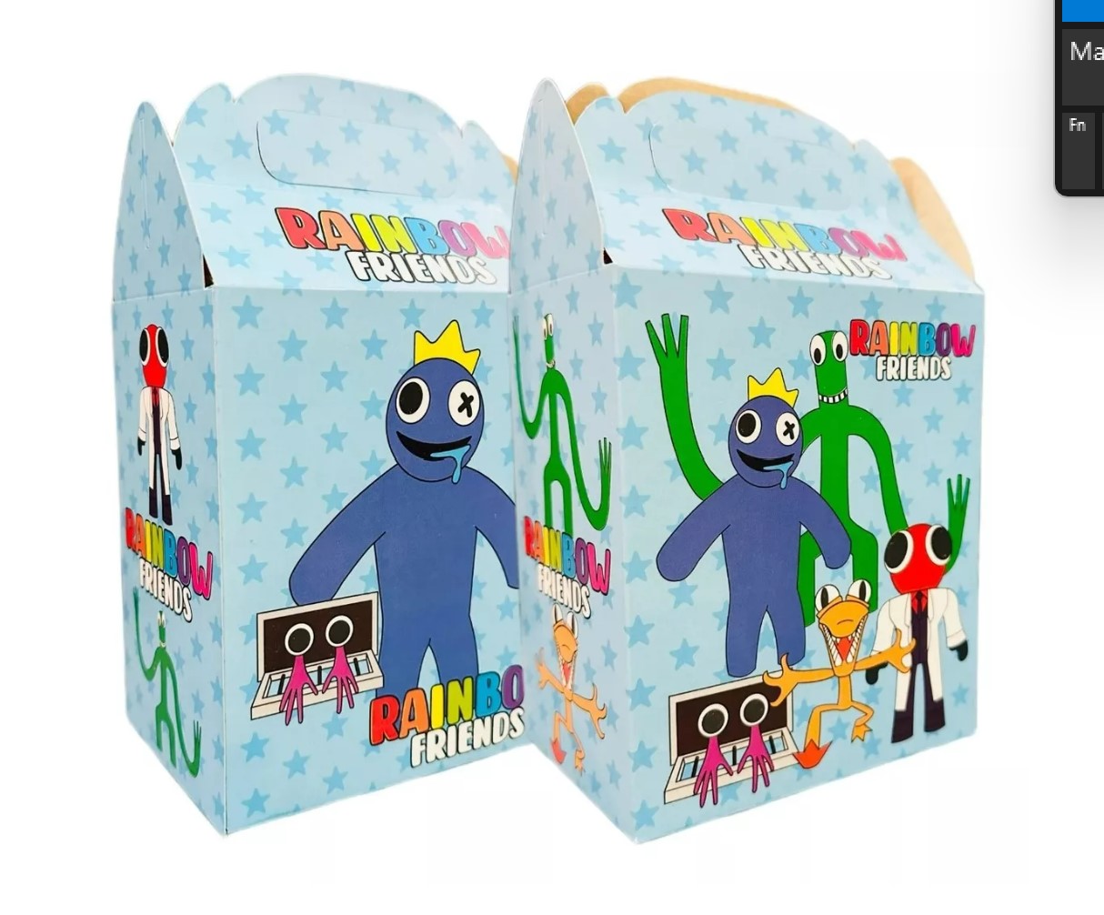 Cajas Dulceros Roblox Bolo fiesta 30 pzas T