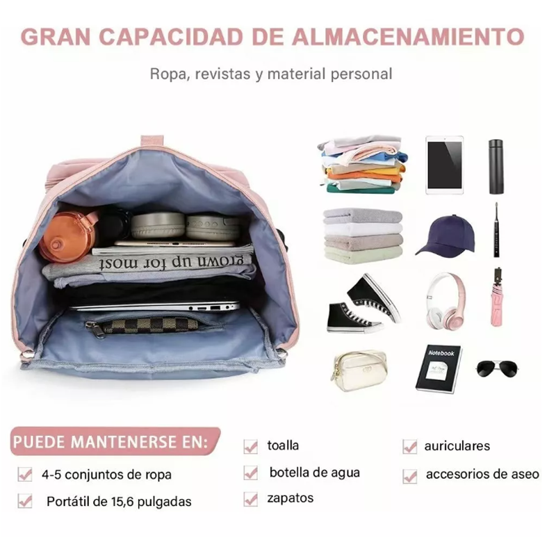 Maleta Bolsa Deportivo Gym Viaje Mochila Multifuncional