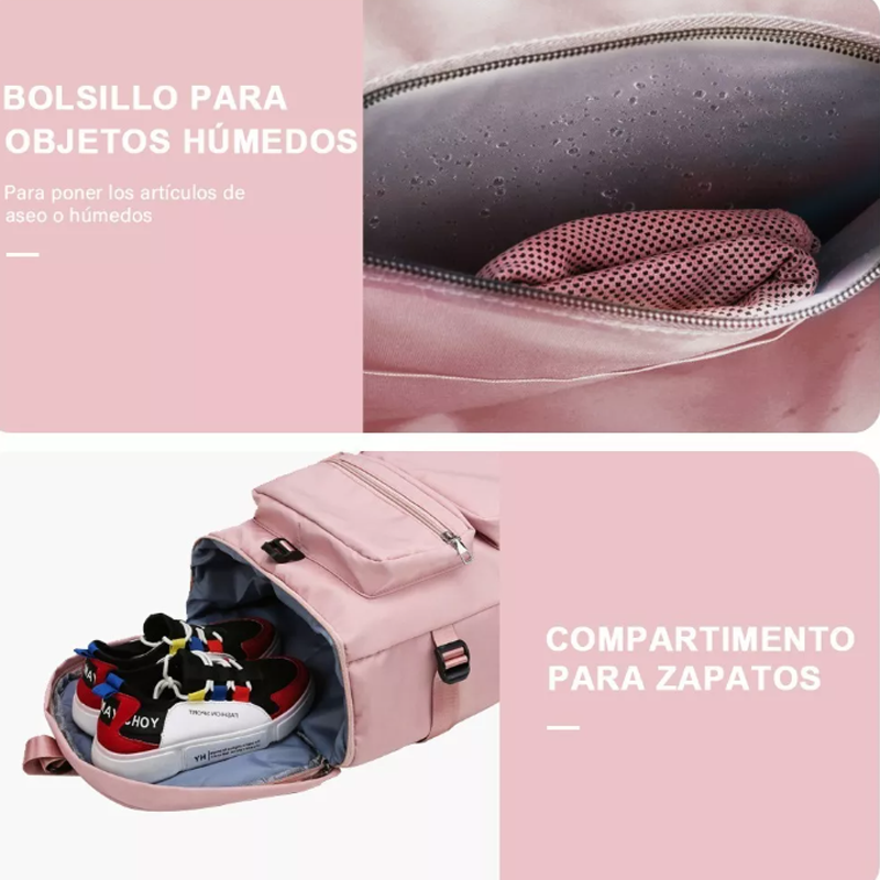 Maleta Bolsa Deportivo Gym Viaje Mochila Multifuncional