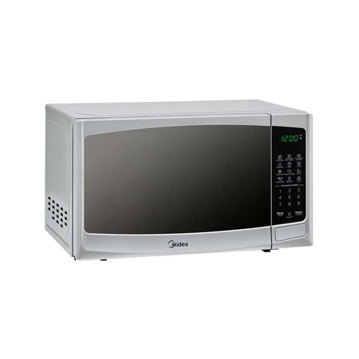 HORNO DE MICROONDAS MIDEA MMDP11S2BG 1.1 PIES SILVER ALBY12