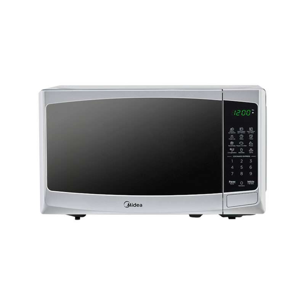 HORNO DE MICROONDAS MIDEA MMDP11S2BG 1.1 PIES SILVER ALBY12
