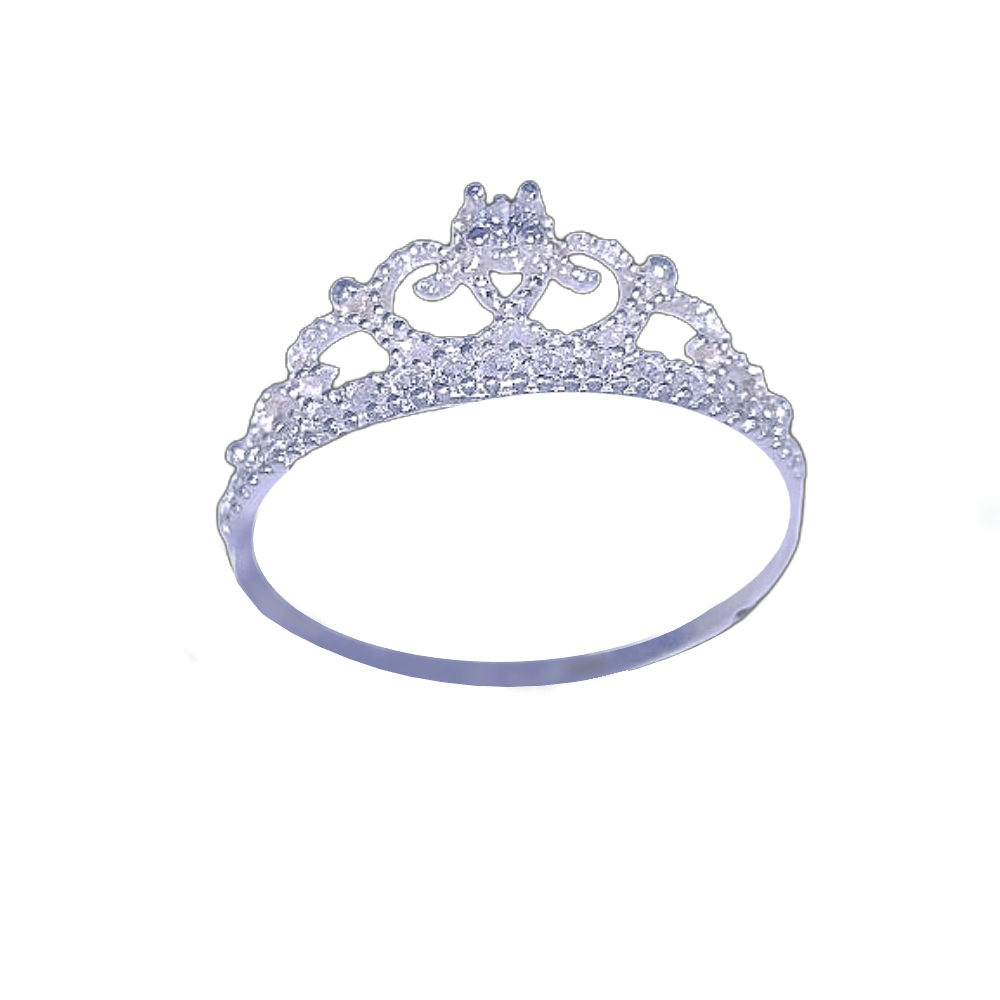 Anillo Corona Princesa Plata 925
