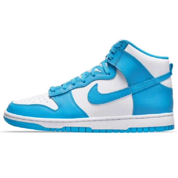 Tenis Nike Dunk Hi Retro Azul/blanco Casual Hombre