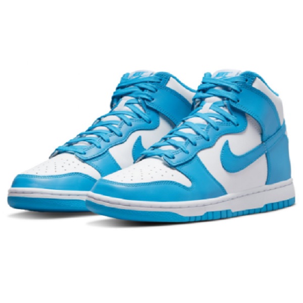 Tenis Nike Dunk Hi Retro Azul/blanco Casual Hombre