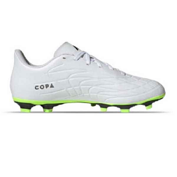 Tenis de Futbol Adidas Copa Pure.4 FxG Blanco/verde Hombre 
