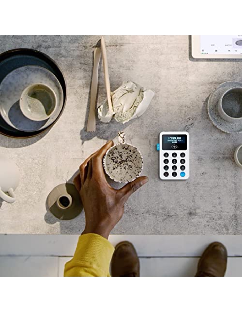 Lector de Tarjetas Zettle by Paypal Crédito/Débito, Bluetooth - Blanco