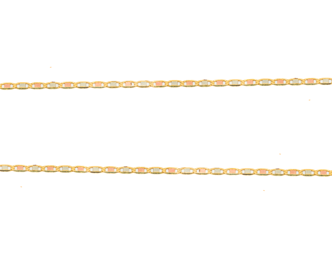 Cadena 3 Oros Oro 10 Kilates. Oro Fino Joyería..