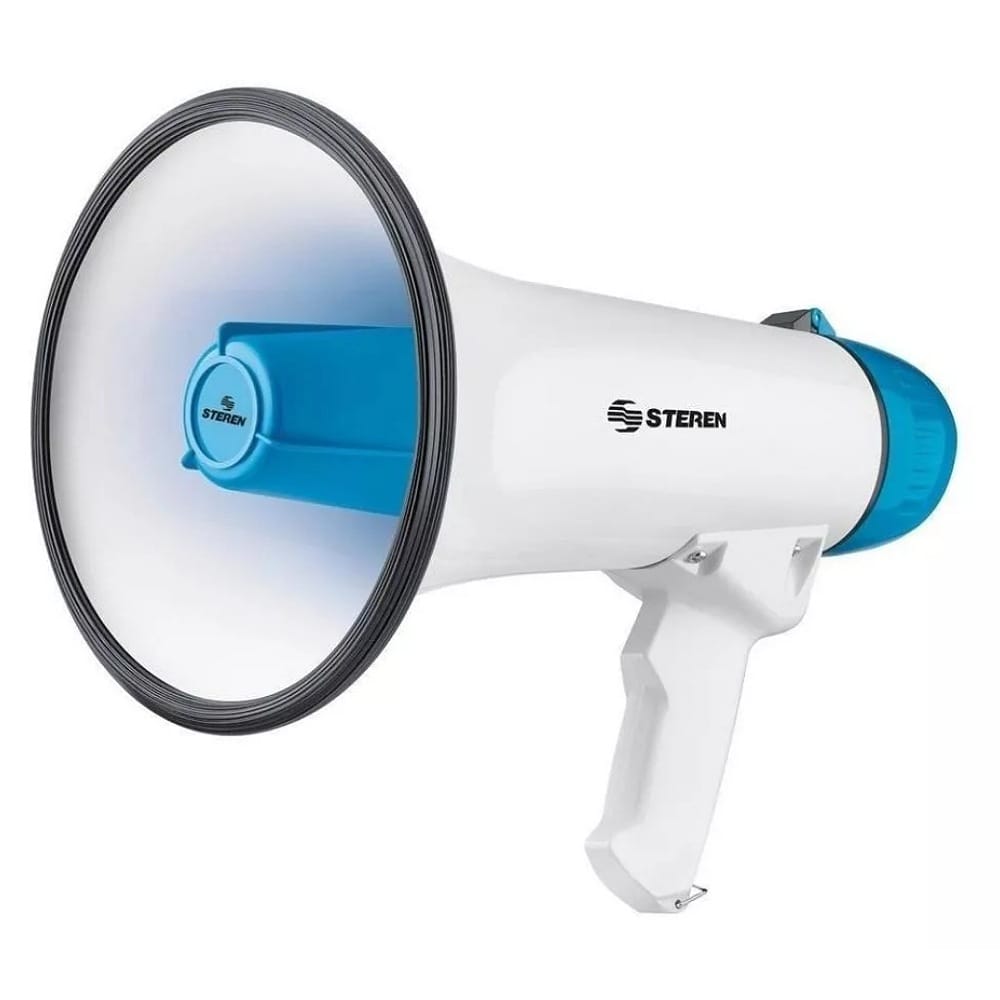Megáfono Steren 25 Watts Grabadora De Voz Recargable Mg-255