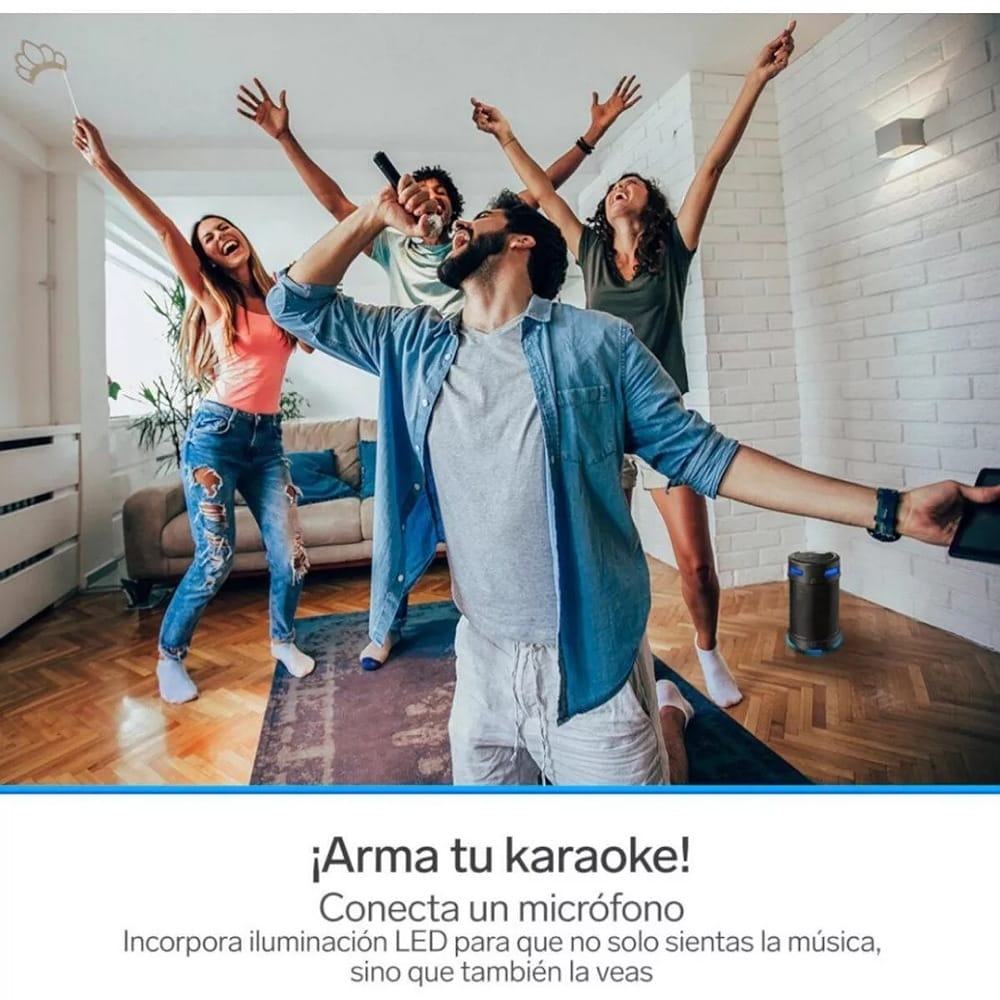 Bocina Bluetooth Bazooka Xbass Tws, 800 W Pmpo