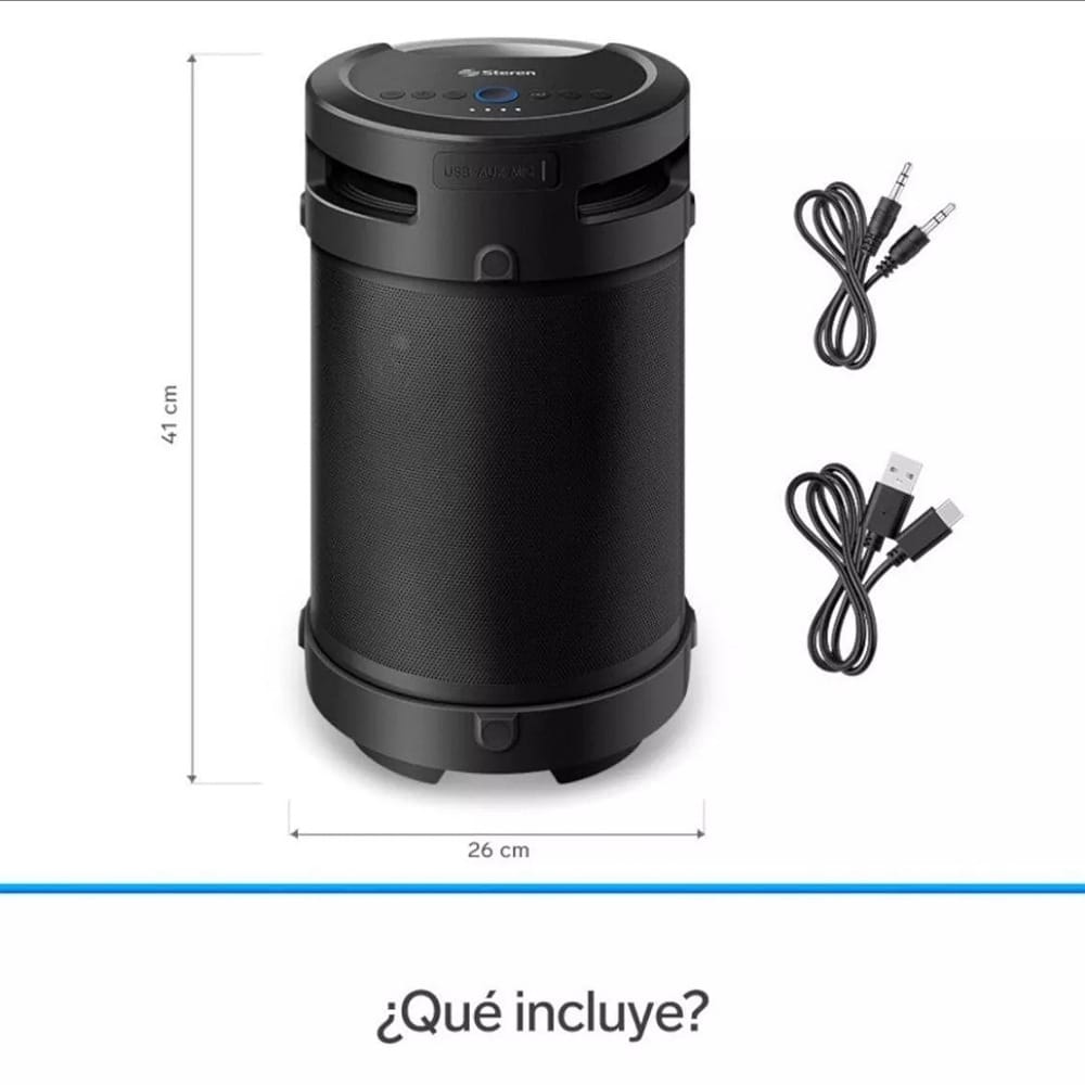 Bocina Bluetooth Bazooka Xbass Tws, 800 W Pmpo