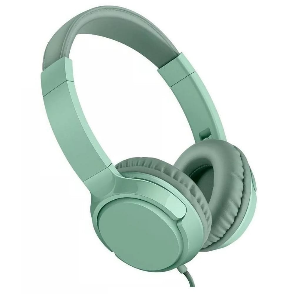 Audífonos Manos Libres Steren 349 AUD-230VE Con Cable Tipo Cordón Plegables Verde