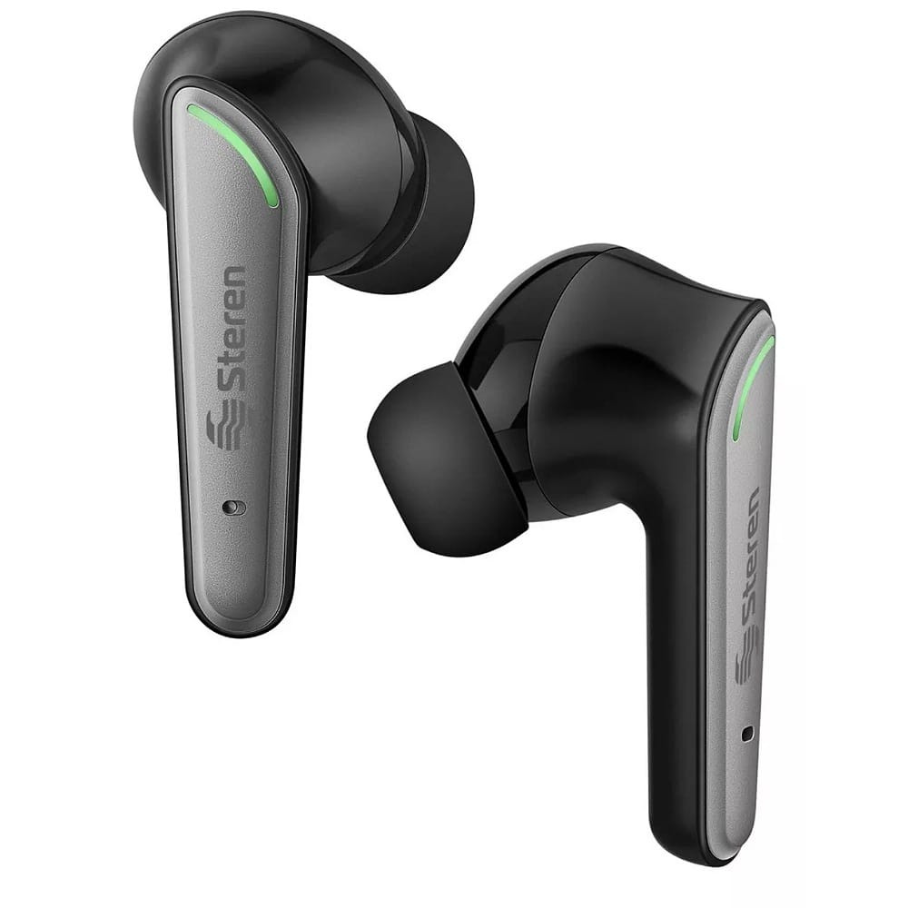 Audífonos Bluetooth* Steren AUD-7400 Freepods Touch True Wireless, Color Negro