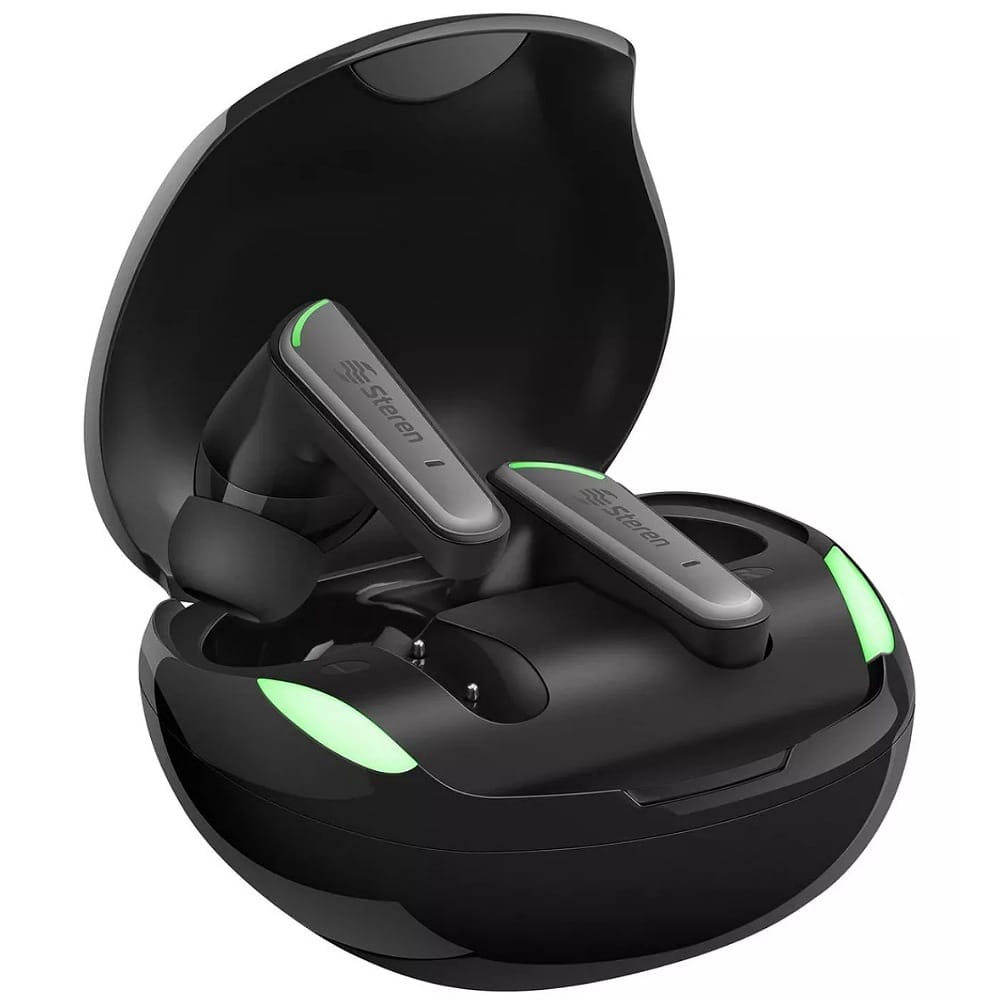 Audífonos Bluetooth* Steren AUD-7400 Freepods Touch True Wireless, Color Negro
