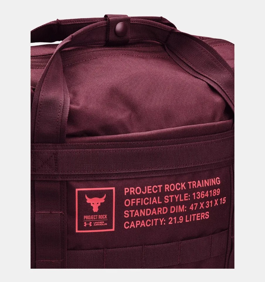 Mochila Back Pack Under Armour Project Rock Porta Lap
