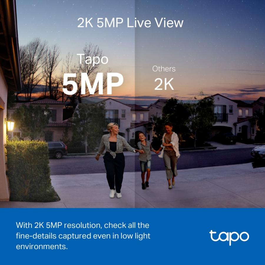 Videoportero Inteligente con Bateria Tp-link Tapo D230S1 2K Google Alexa