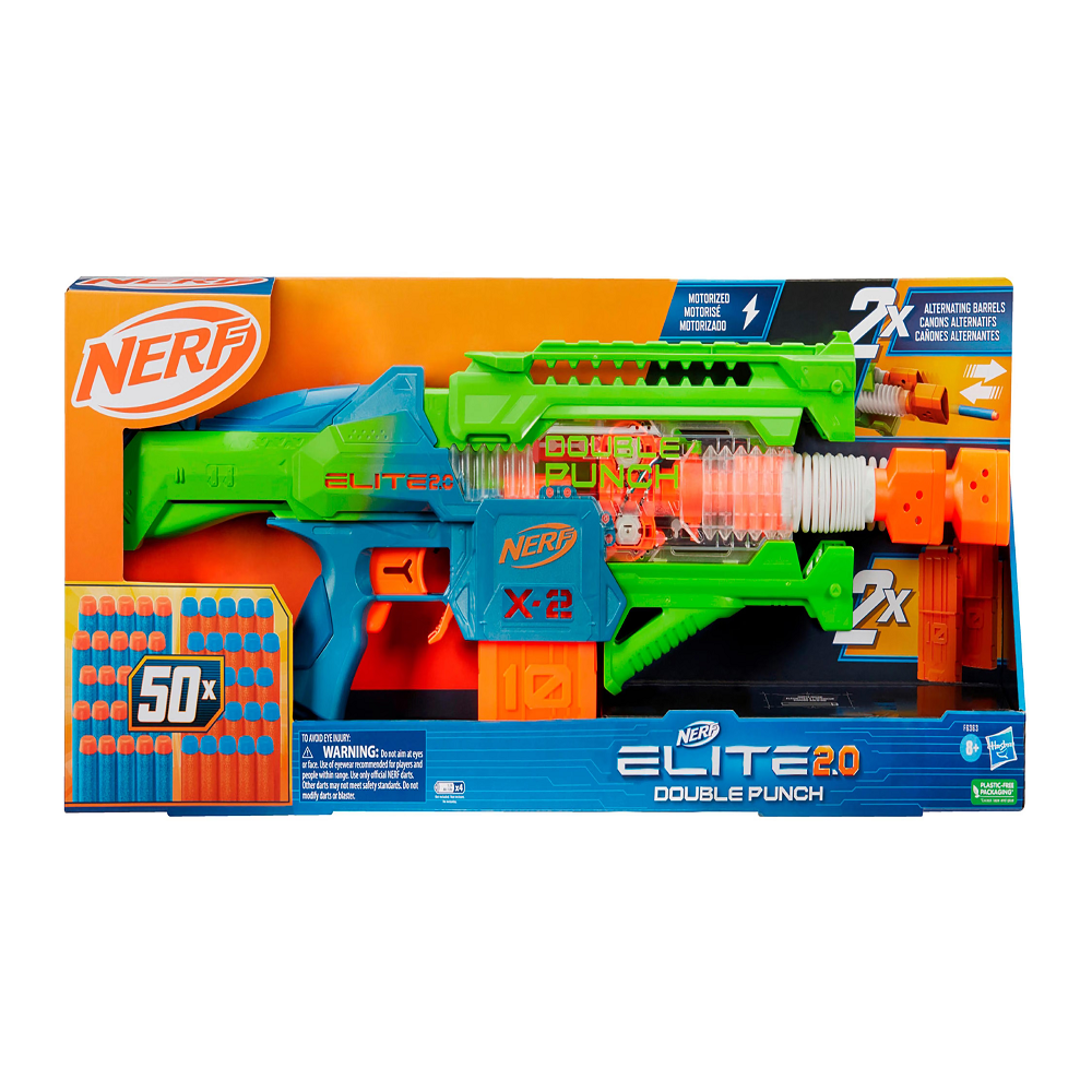 Nerf Elite 2.0 Double Punch Hasbro Motorizada