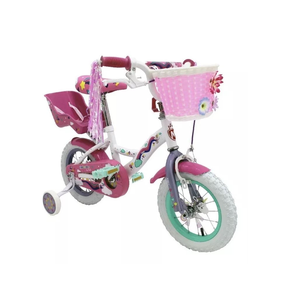 Bicicleta Pintarela Sparkly Unicornio Rodada 12