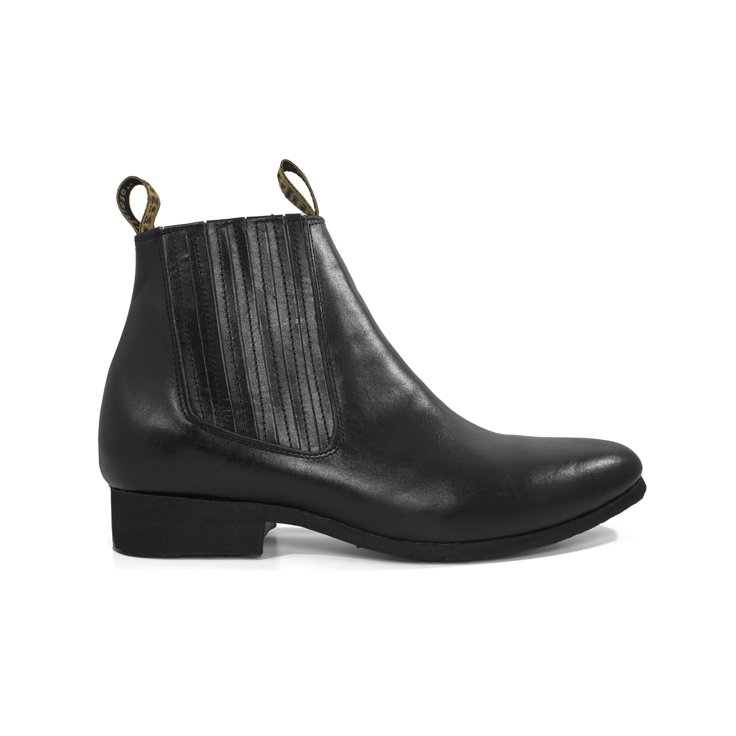 Botin Bota Vaquera Tipo Charro Para Hombre/Caballero Color Negro E-33