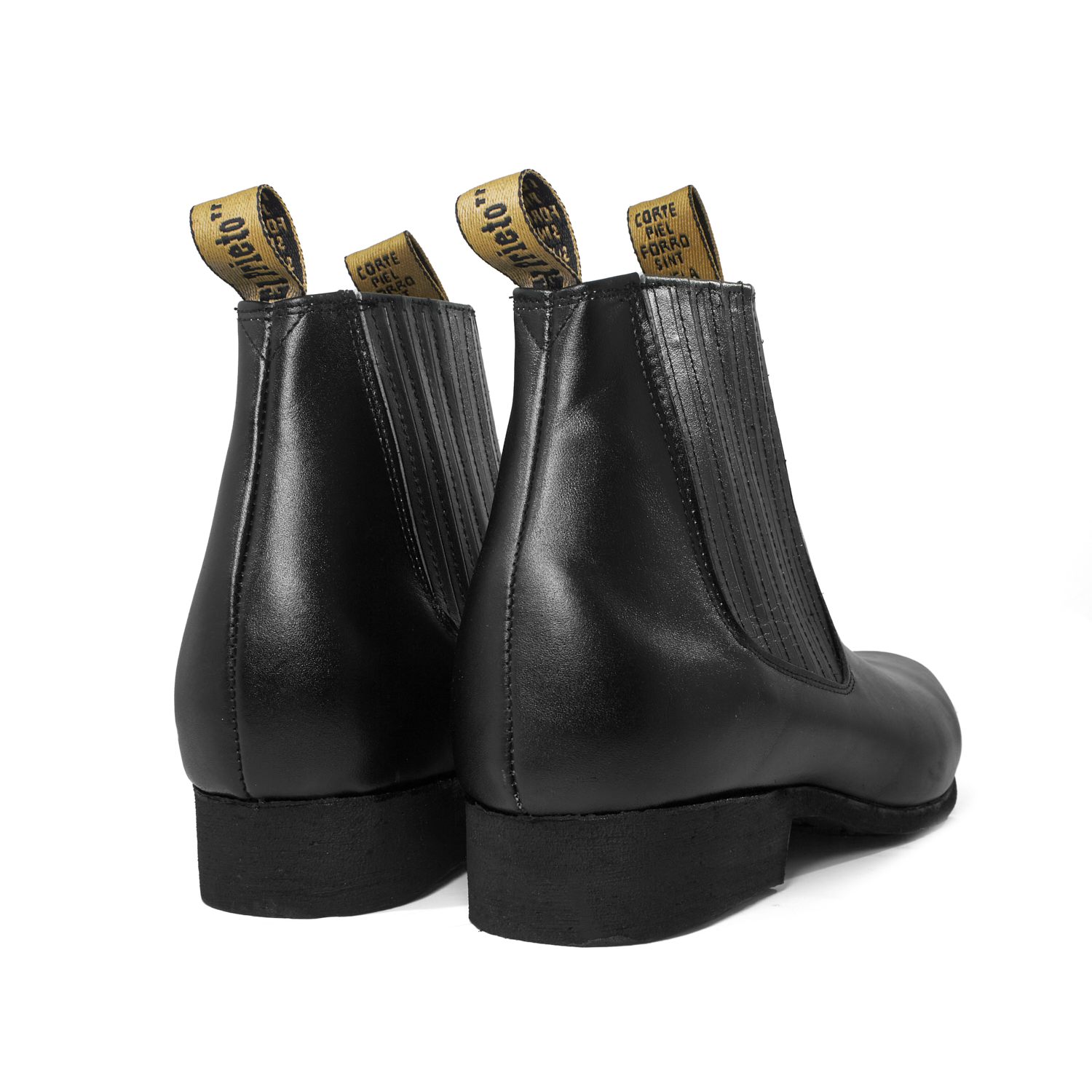 Botin Bota Vaquera Tipo Charro Para Hombre/Caballero Color Negro E-33
