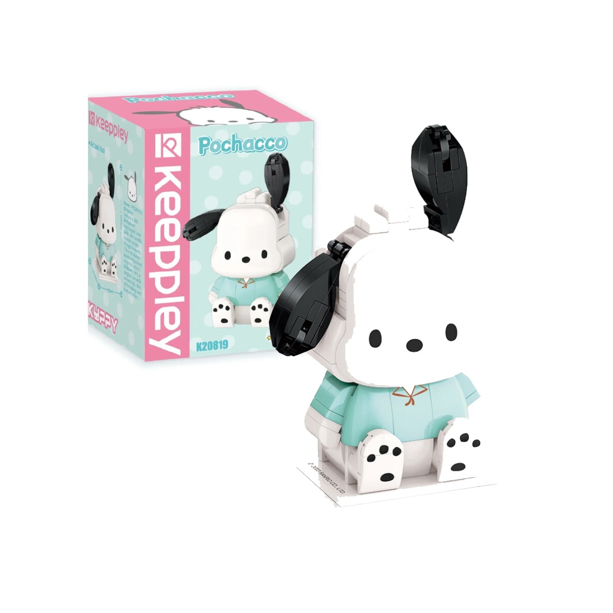 Bloques De Construcción Diseño Pochacco Sanrio.