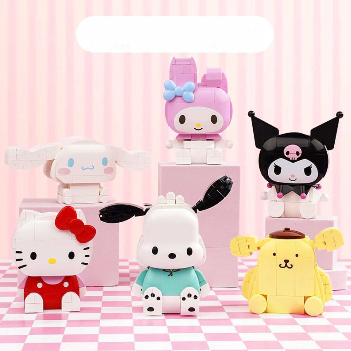 Bloques De Construcción Diseño Pochacco Sanrio.