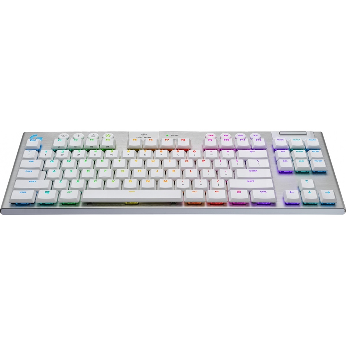 Teclado Mecánico Gamer Logitech G915 TKL RGB Switch GL Táctil Inalámbrico Ingles