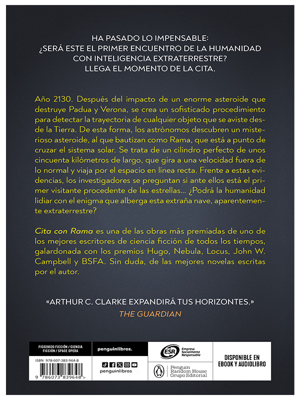 Cita Con Rama Autor Arthur C. Clarke