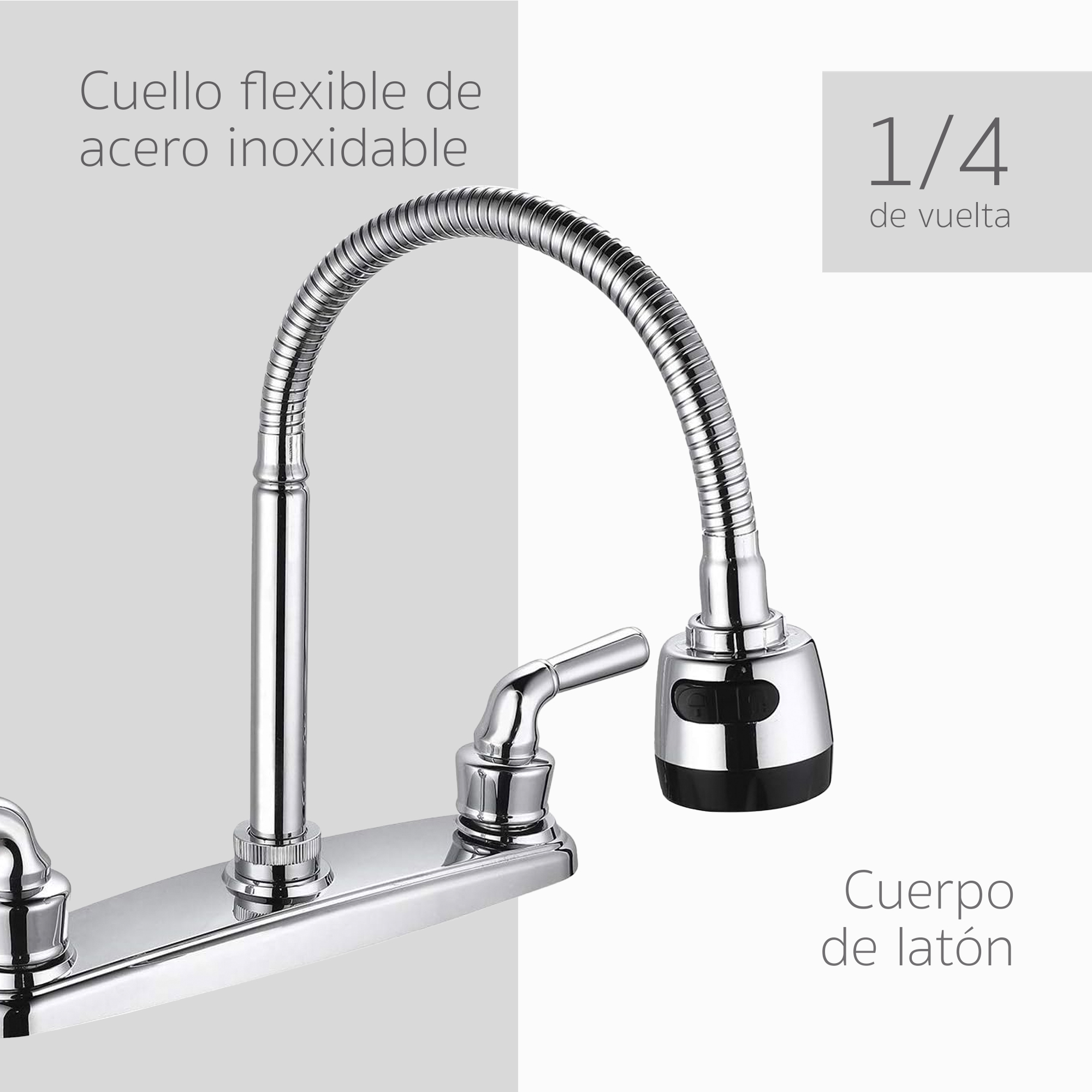 Kit Completo Para Instalación Fregadero Tarja Con Doble Tina Para Cocina.