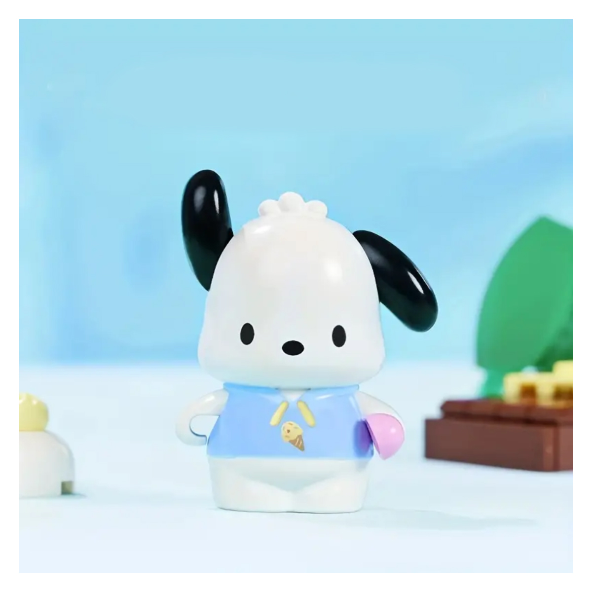 Bloque de Construcción Pastelillo Pochacco Sanrio Coleccionable .