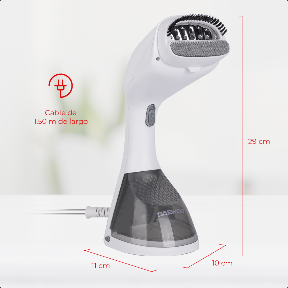 Daewoo Plancha de Vapor de Mano DGS-5018 con cap. de 220ml., potencia de 1200W