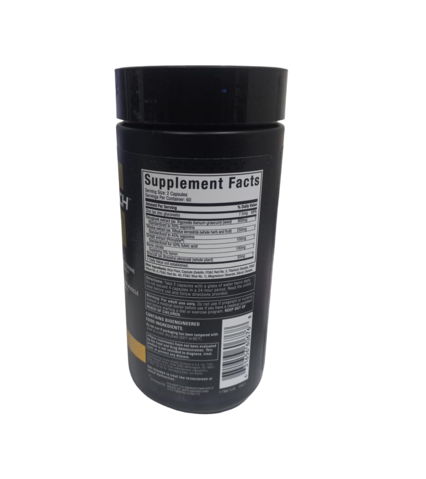 Precursor Alpha Test Muscletech 120 caps.