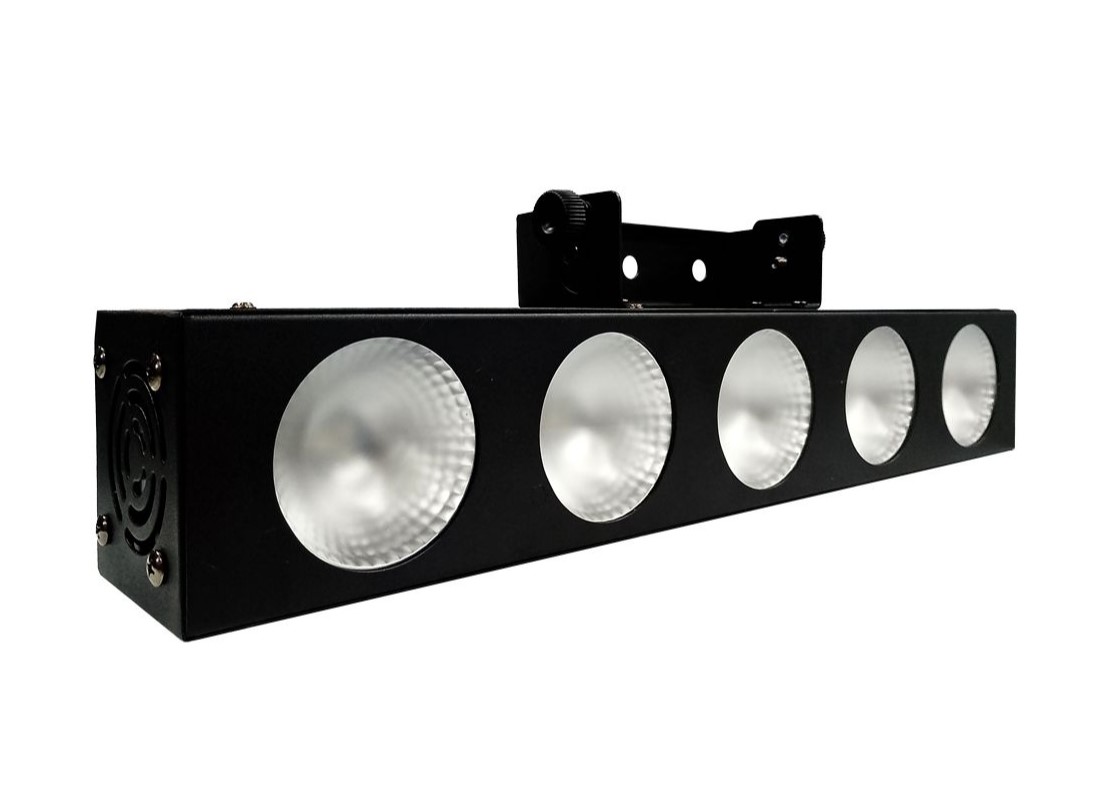 Barra Led MEGALUZ AZTEK 50 5 Leds Rgb 10w C/u