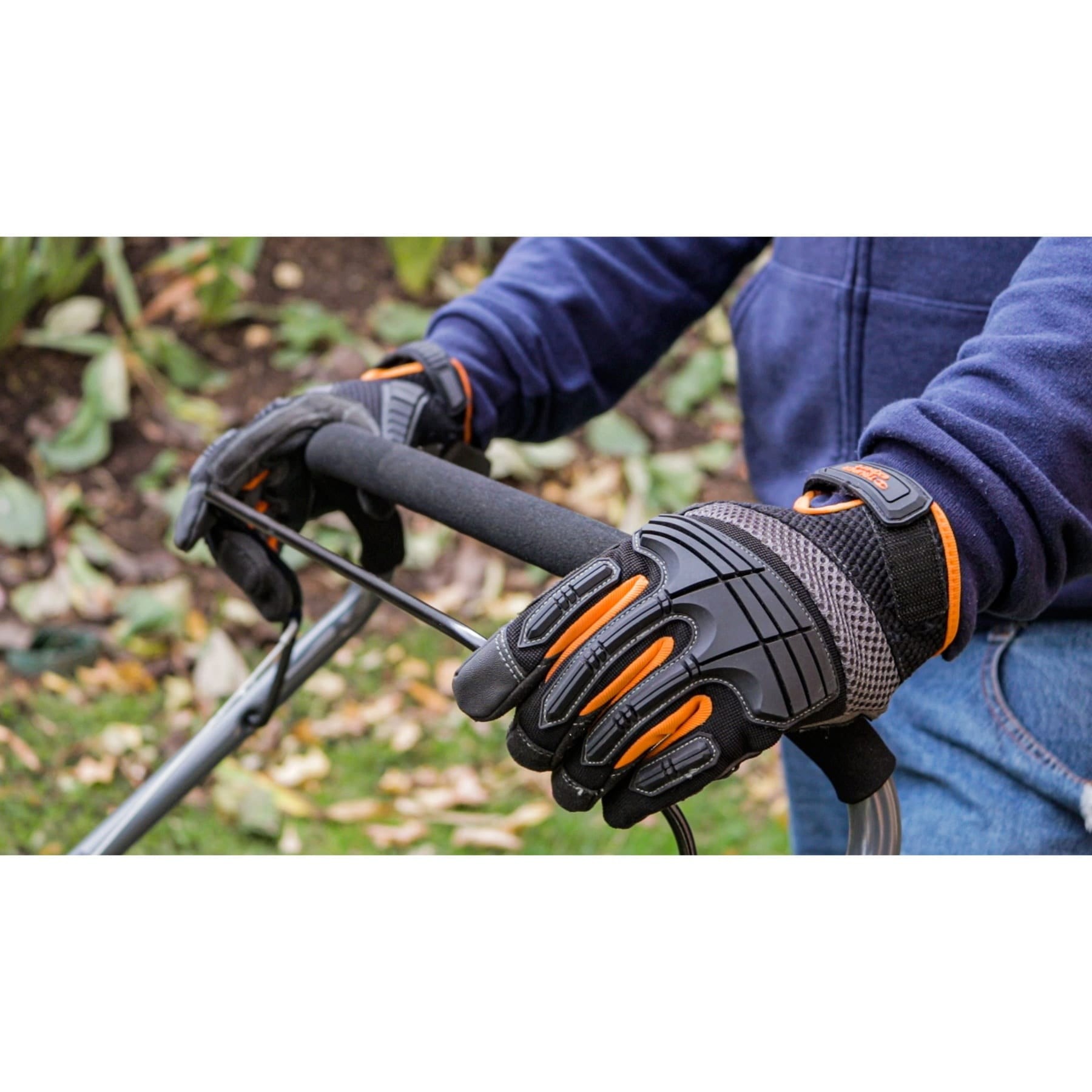 PODADORA CON MOTOR A GASOLINA DE 4 HP, 18" DE CORTE, TRUPER 19966