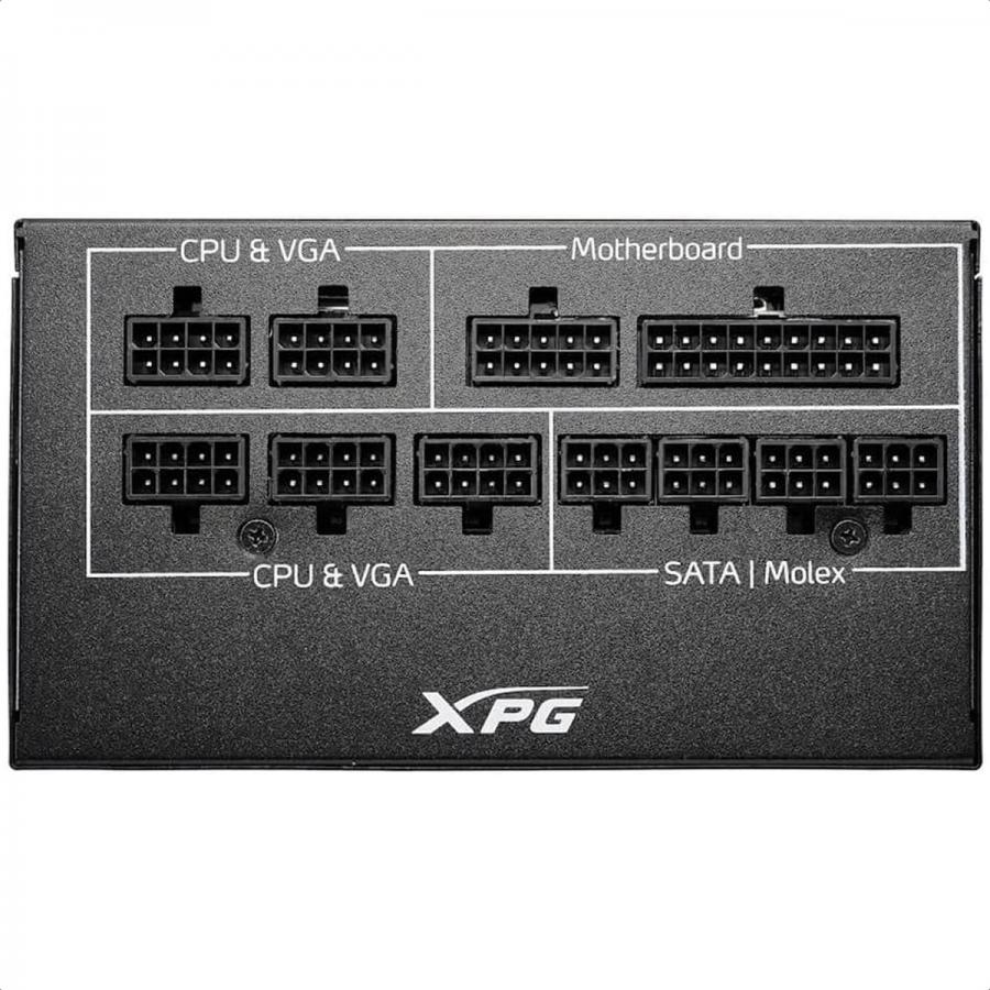 Fuente De Poder XPG CORE REACTOR 750W 80 Plus Gold Modular COREREACTOR750G-BKCUS